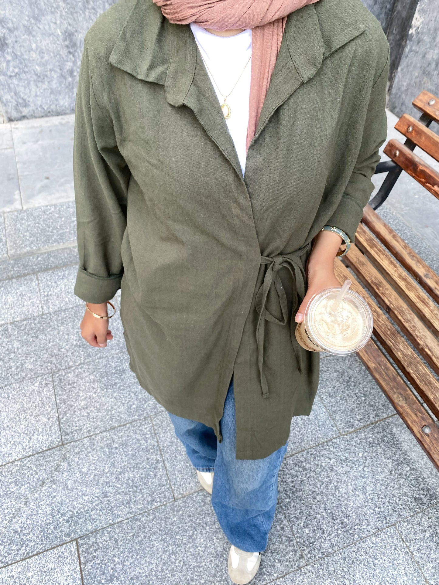Wrap blouse