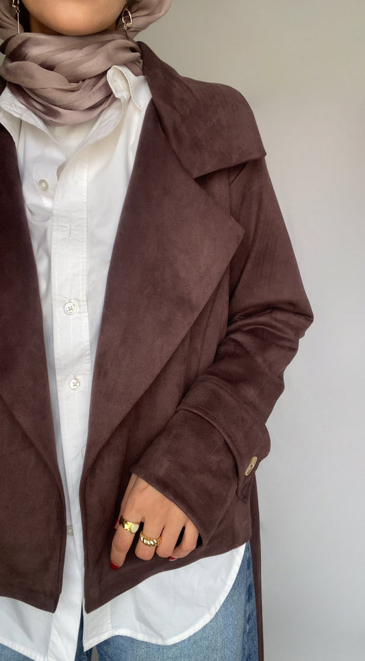 Suede jacket