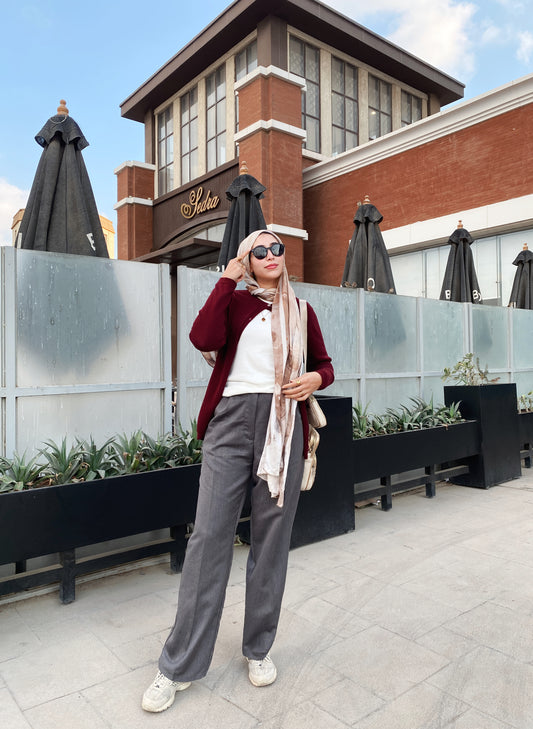 Straight-leg pants