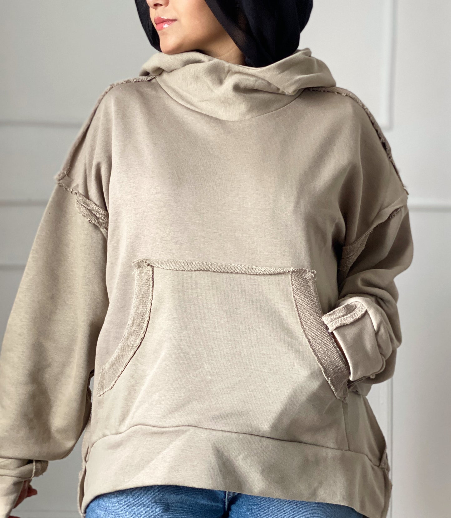High low hoodie