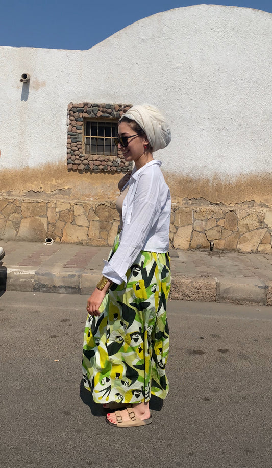 parrot skirt