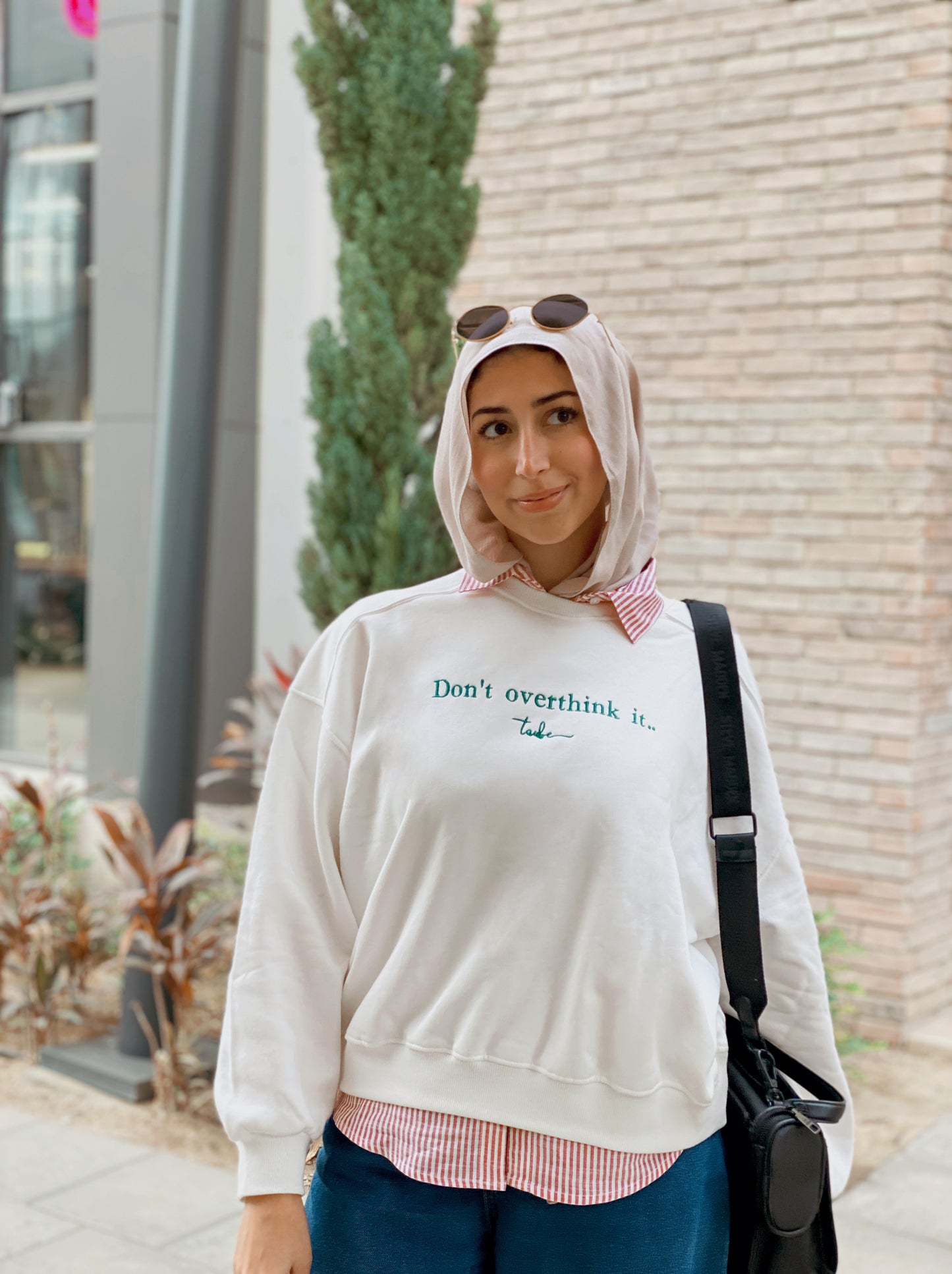 Don’t overthink it crew-neck